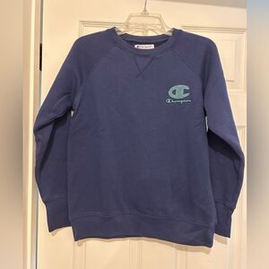 Champion Blue Crewneck Sweatshirt Size S
